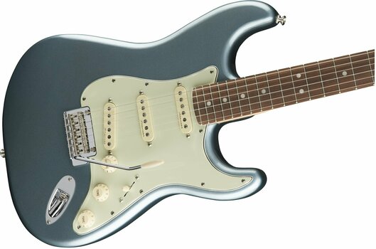 Electric guitar Fender Deluxe Roadhouse Stratocaster PF Mystic Ice Blue - 5