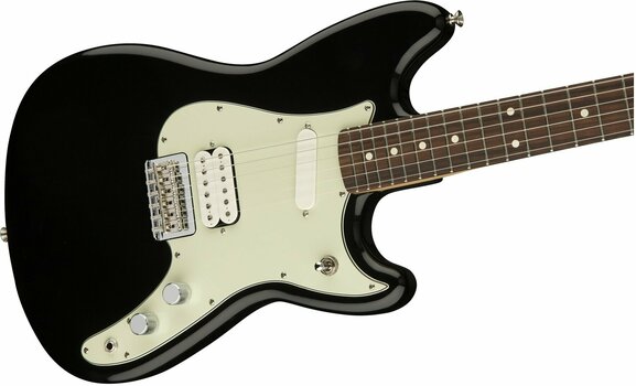 Elektrische gitaar Fender Duo Sonic HS Pau Ferro Black - 4