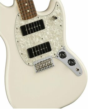 Guitare électrique Fender Mustang 90 Pau Ferro Olympic White - 5