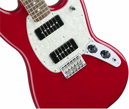 Elektrische gitaar Fender Mustang 90 Pau Ferro Torino Redino Red - 4