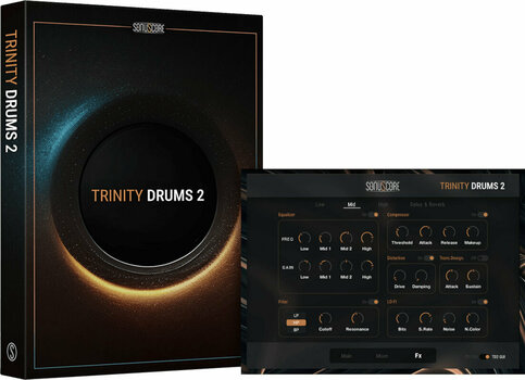 Звукова библиотека за семплер Sonuscore Sonuscore Trinity Drums 2 (Дигитален продукт) - 2
