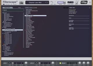 Studiový softwarový Plug-In efekt u-he Software u-He Filterscape (Digitální produkt) - 1