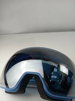 Ski-bril UVEX Compact FM Lagune Mat/Mirror Silver Ski-bril (Zo goed als nieuw) - 4
