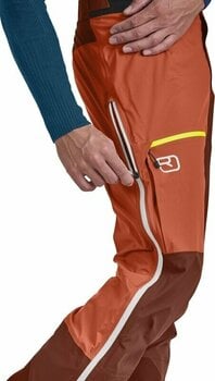 Pantalons de ski Ortovox 3L Ortler Pants M Petrol Blue S - 3