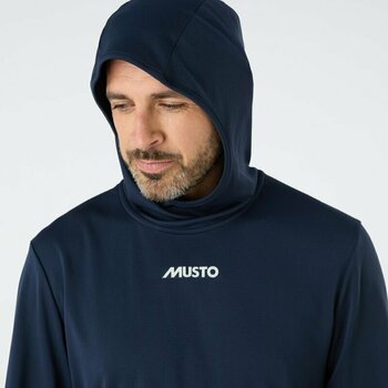 Sweatshirt à capuche Musto Evolution Sunblock Sweatshirt à capuche Navy M - 3