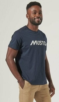 Camisa Musto Essentials Logo Camisa Navy M - 4
