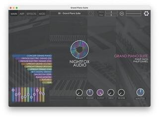 Studiový softwarový Plug-In efekt Nightfox Audio Nightfox Audio Grand Piano Suite (Digitální produkt) - 1
