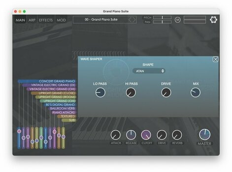 Studiový softwarový Plug-In efekt Nightfox Audio Nightfox Audio Grand Piano Suite (Digitální produkt) - 6