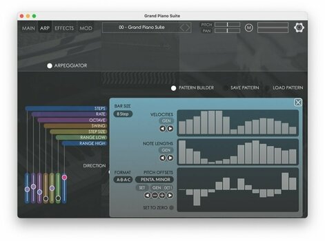 Štúdiový softwarový Plug-In efekt NIGHTFOX_AUDIO Nightfox Audio Grand Piano Suite (Digitálny produkt) - 9
