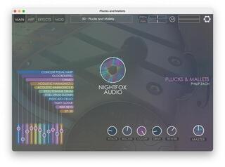 Studiový softwarový Plug-In efekt Nightfox Audio Nightfox Audio Plucks and Mallets (Digitální produkt) - 1