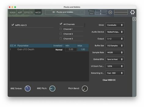 Studio software plug-in effect Nightfox Audio Nightfox Audio Plucks and Mallets (Digitaal product) - 14