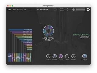 Studiový softwarový Plug-In efekt Nightfox Audio Nightfox Audio String Central (Digitální produkt) - 1
