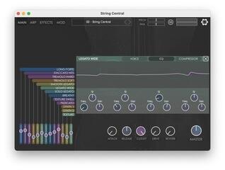Studiový softwarový Plug-In efekt Nightfox Audio Nightfox Audio String Central (Digitální produkt) - 3