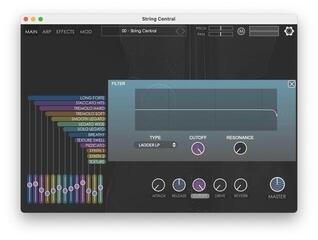 Studiový softwarový Plug-In efekt Nightfox Audio Nightfox Audio String Central (Digitální produkt) - 7