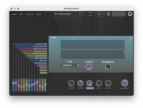 Studio software plug-in effect Nightfox Audio Nightfox Audio String Central (Digitaal product) - 8