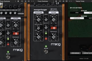 Effect Plug-In MOOG MoogerFooger Software MF-101S Low Pass Filter (Digital product) - 1