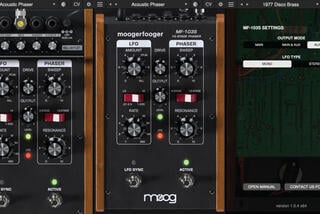 Effect Plug-In MOOG MoogerFooger Software MF-103s 12-Stage Phaser (Digital product) - 1