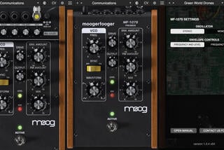 Effect Plug-In MOOG MoogerFooger Software MF-107s Freqbox (Digital product) - 1