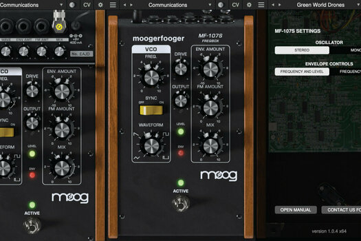 Plug-Ins för effekter MOOG MoogerFooger Software MF-107s Freqbox (Digital produkt) - 2