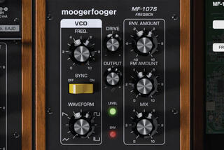 Effect Plug-In MOOG MoogerFooger Software MF-107s Freqbox (Digital product) - 2