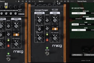 Effect Plug-In MOOG MoogerFooger Software MF-109s Saturator (Digital product) - 1