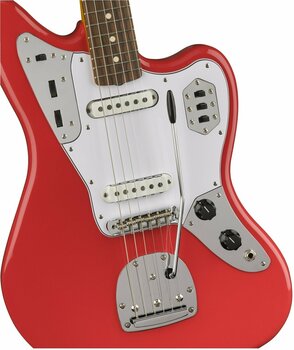 Guitare électrique Fender Classic Series 60s Jaguar Lacquer Pau Ferro Fiesta Red - 4