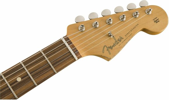 Elektriska gitarrer Fender Road Worn 60s Stratocaster Pau Ferro Olympic White - 4