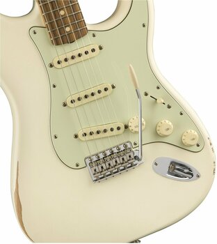 Guitarra eléctrica Fender Road Worn 60s Stratocaster Pau Ferro Olympic White - 5