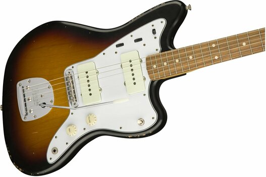 Guitare électrique Fender Road Worn 60s Jazzmaster Pau Ferro 3-Tone Sunburst - 4