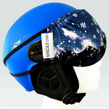 Ski Goggle Case Soggle Vizor Protection Blue Ski Goggle Case - 2