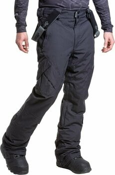 Pantalons de ski Meatfly Ghost SNB & Ski Pants Black S - 4