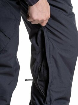 Smučarske hlače Meatfly Ghost SNB & Ski Pants Black S - 6