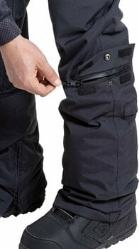 Smučarske hlače Meatfly Ghost SNB & Ski Pants Black S - 7