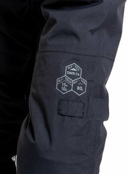 Lyžařské kalhoty Meatfly Ghost SNB & Ski Pants Black S - 8
