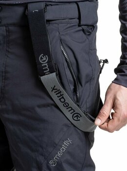 Ski Hose Meatfly Ghost SNB & Ski Pants Black XL Ski Hose - 5
