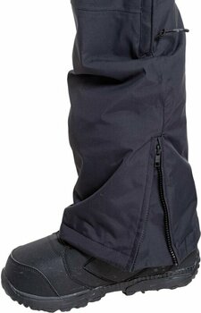 Pantalones de esquí Meatfly Ghost SNB & Ski Pants Black XL Pantalones de esquí - 9