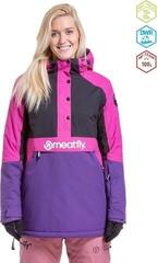Kurtka narciarska Meatfly Aiko Womens SNB and Ski Jacket Petunia/Black S Kurtka narciarska - 1
