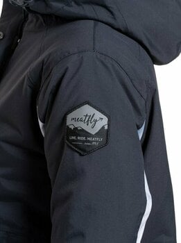 Ski Jacke Meatfly Aiko Womens SNB and Ski Jacket Clouds Pink/Black M Ski Jacke - 13