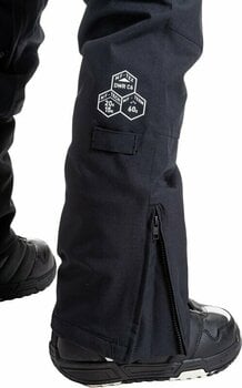 Lyžařské kalhoty Meatfly Foxy Womens SNB and Ski Pants Black M Lyžařské kalhoty - 8
