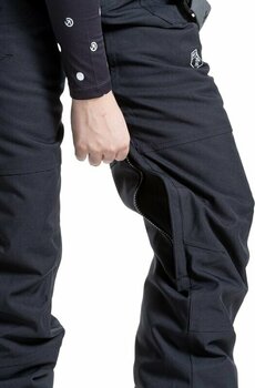 Lyžařské kalhoty Meatfly Foxy Womens SNB and Ski Pants Black M Lyžařské kalhoty - 9