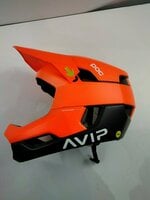 POC Otocon Race MIPS Fluorescent Orange AVIP/Uranium Black Matt 55-58 Casque de vélo