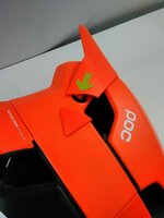 POC Otocon Race MIPS Fluorescent Orange AVIP/Uranium Black Matt 55-58 Cyklistická helma