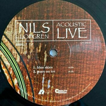 Płyta winylowa Nils Lofgren - Acoustic Live (Box Set) (4 LP) - 8
