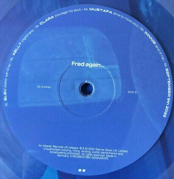 Disco de vinilo Fred Again - Actual Life 3 (January 1 - September 9 2022) (Clear Vinyl) (LP) Disco de vinilo - 4