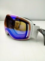 Scott LCG Evo White/Green Chrome Óculos de esqui