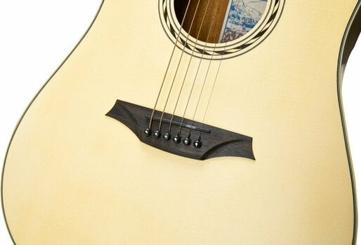 Guitarra dreadnought Bromo BAA1 Natural - 5