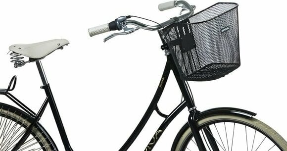 Pyöräteline Basil Bremen Bicycle Basket Front Black Bicycle basket - 5