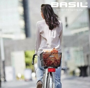 Велосипед-трансмитер Basil Cento WSL Bicycle Basket Rear Black Bicycle basket - 10