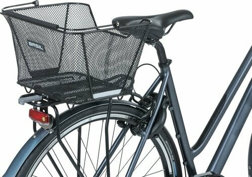 Μεταφορέας Ποδηλάτου Basil Lesto MIK Bicycle Basket Rear Black Καλάθια - 5