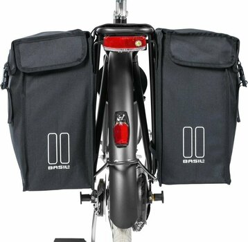 Cyklistická taška Basil Mara XXL Double Bicycle Bag Black 2XL 47 L - 4